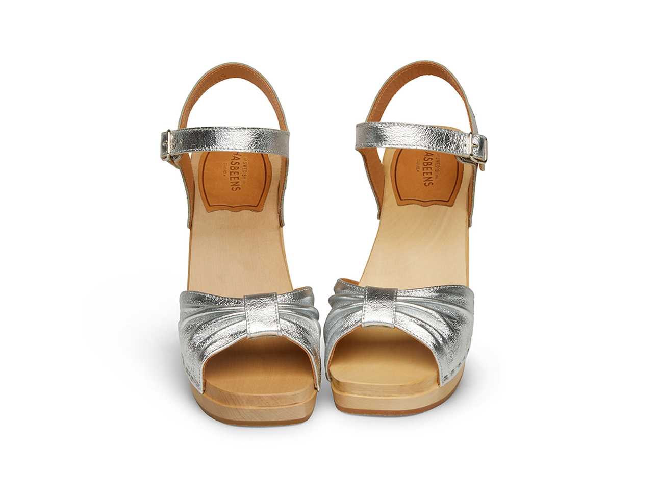 SPUR ◆ Vlogg Twins Bow Flatform Sandal (3colors) Camper Twins - Pink Flatform Sandals - Strappy Mismatch